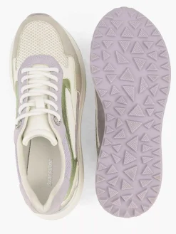 Beige Chunky Sneaker Glitter