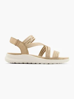 Beige Comfort Sandaal