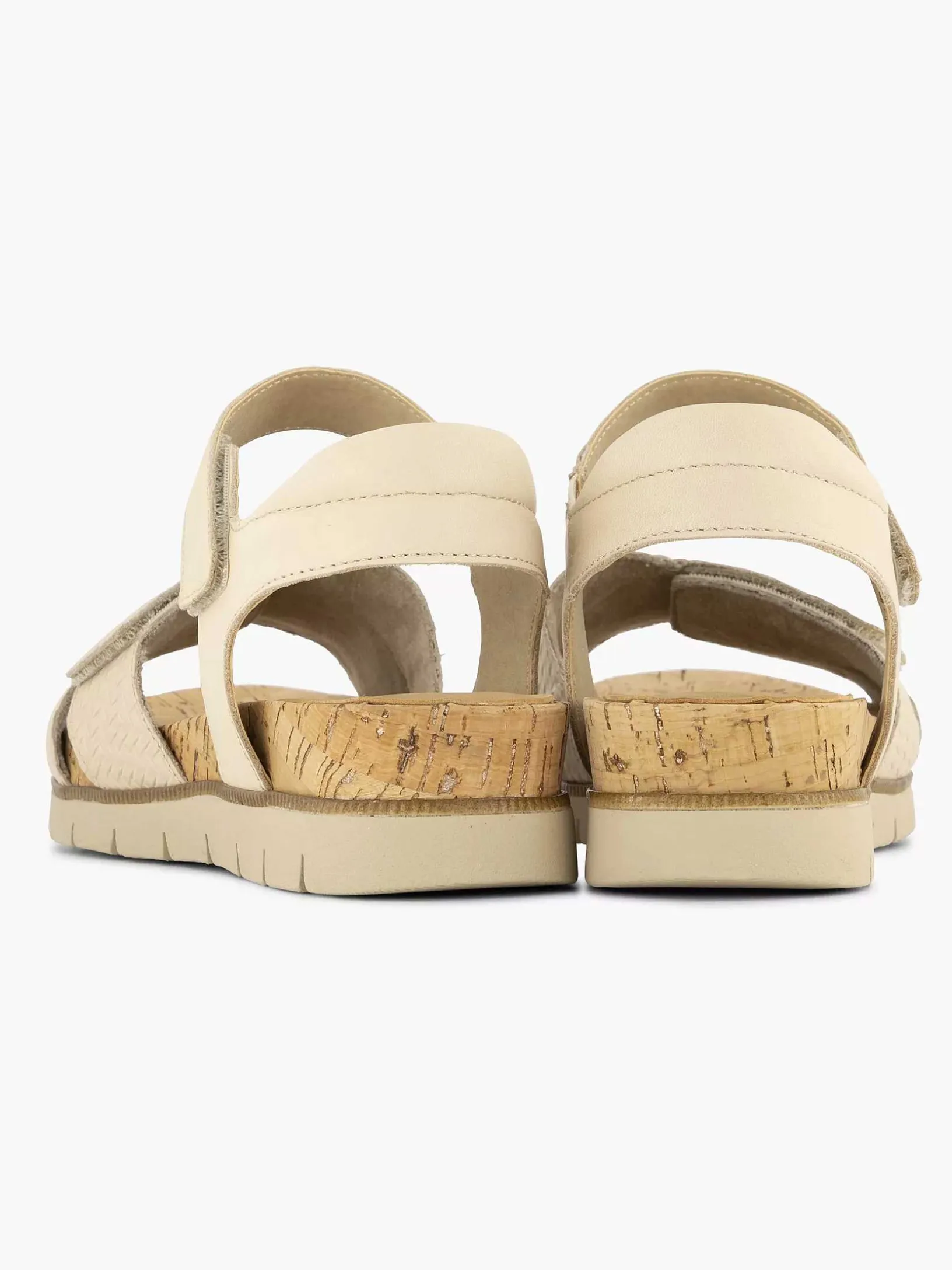 Beige Comfort Sandaal