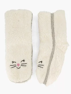 Beige Huissok Teddy