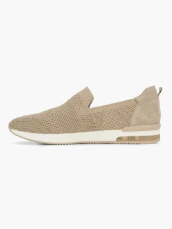 Beige Instap Comfort Sneaker Knitted