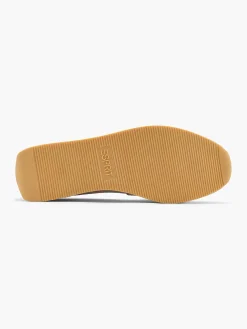 Beige Platform Espadrille