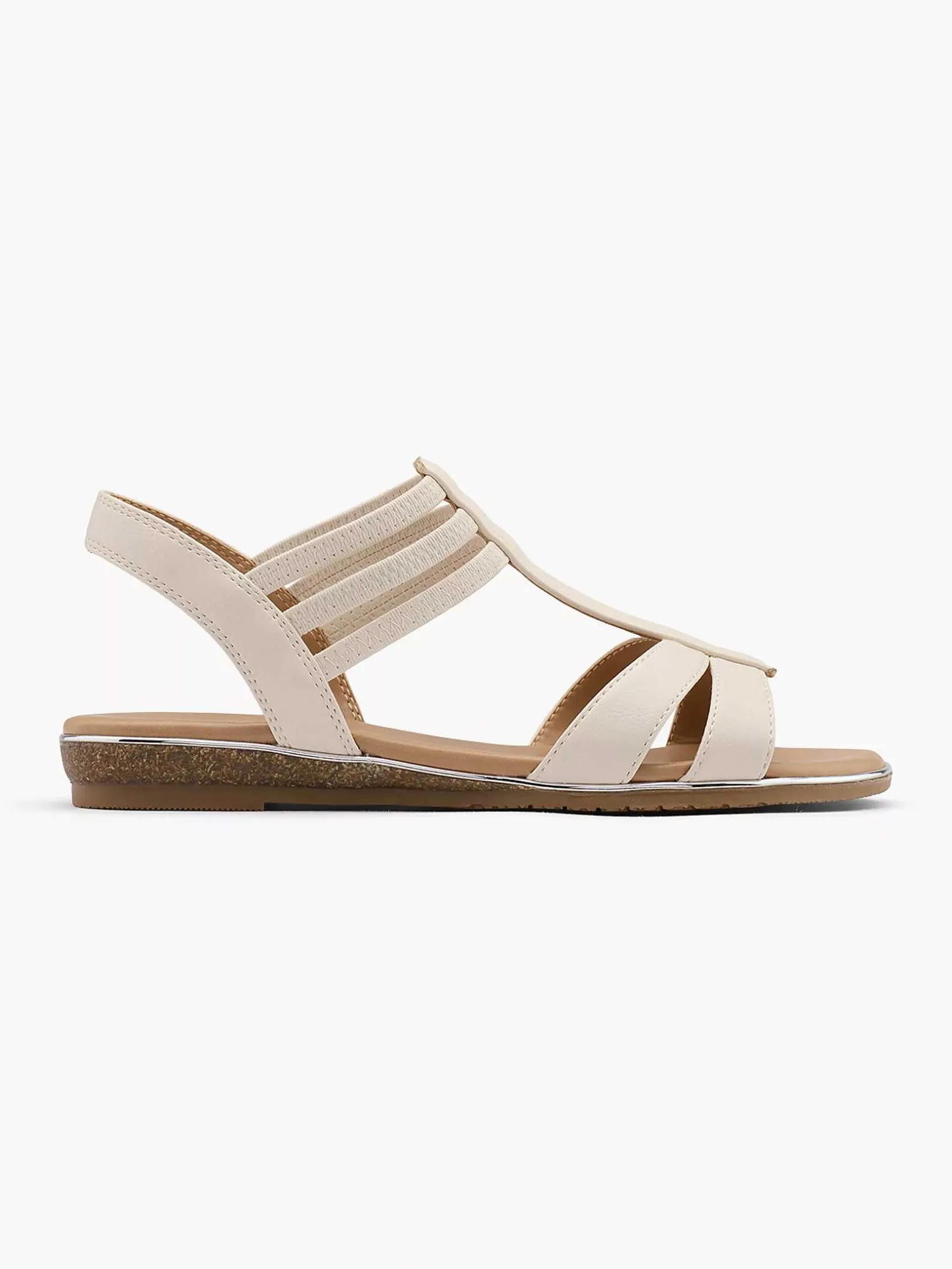 Beige Sandaal