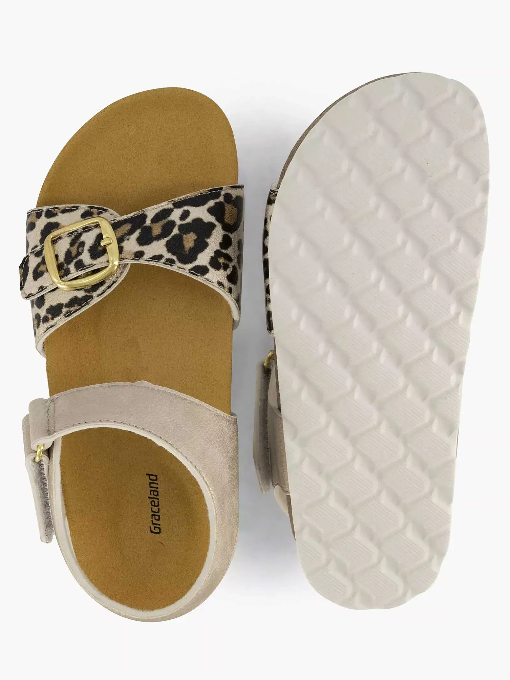 Beige Sandaal
