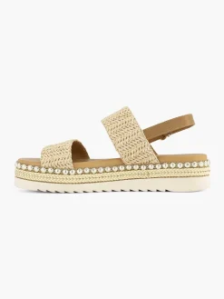 Beige Sandaal