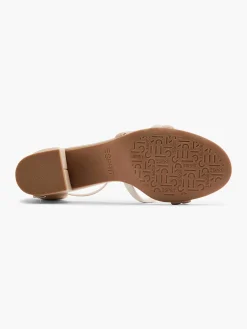 Beige Sandalette
