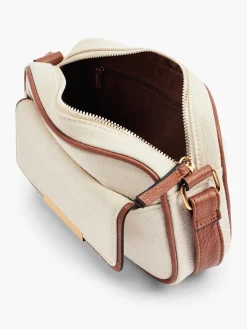Beige Schoudertas