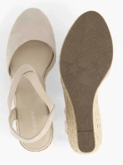 Beige Slingback Sleehak
