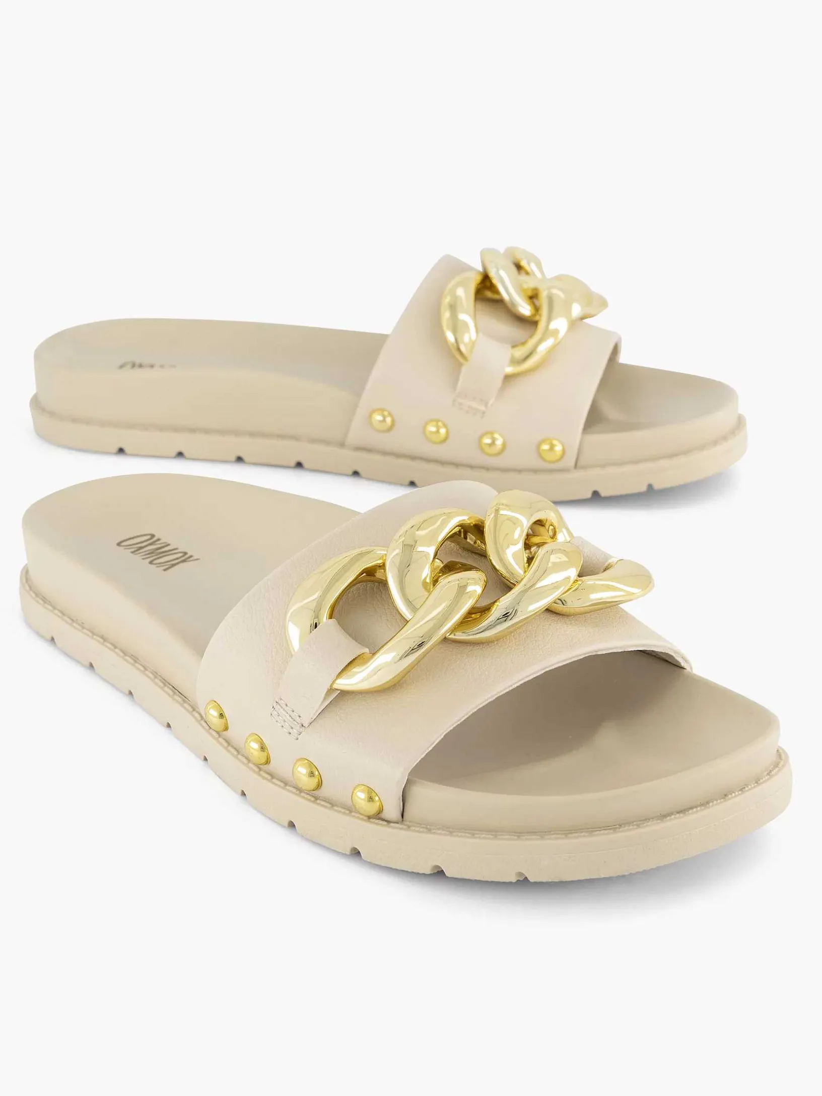 Beige Slipper Sierketting