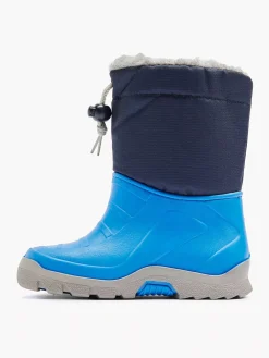 Blauwe Regenlaars Dino Gevoerd