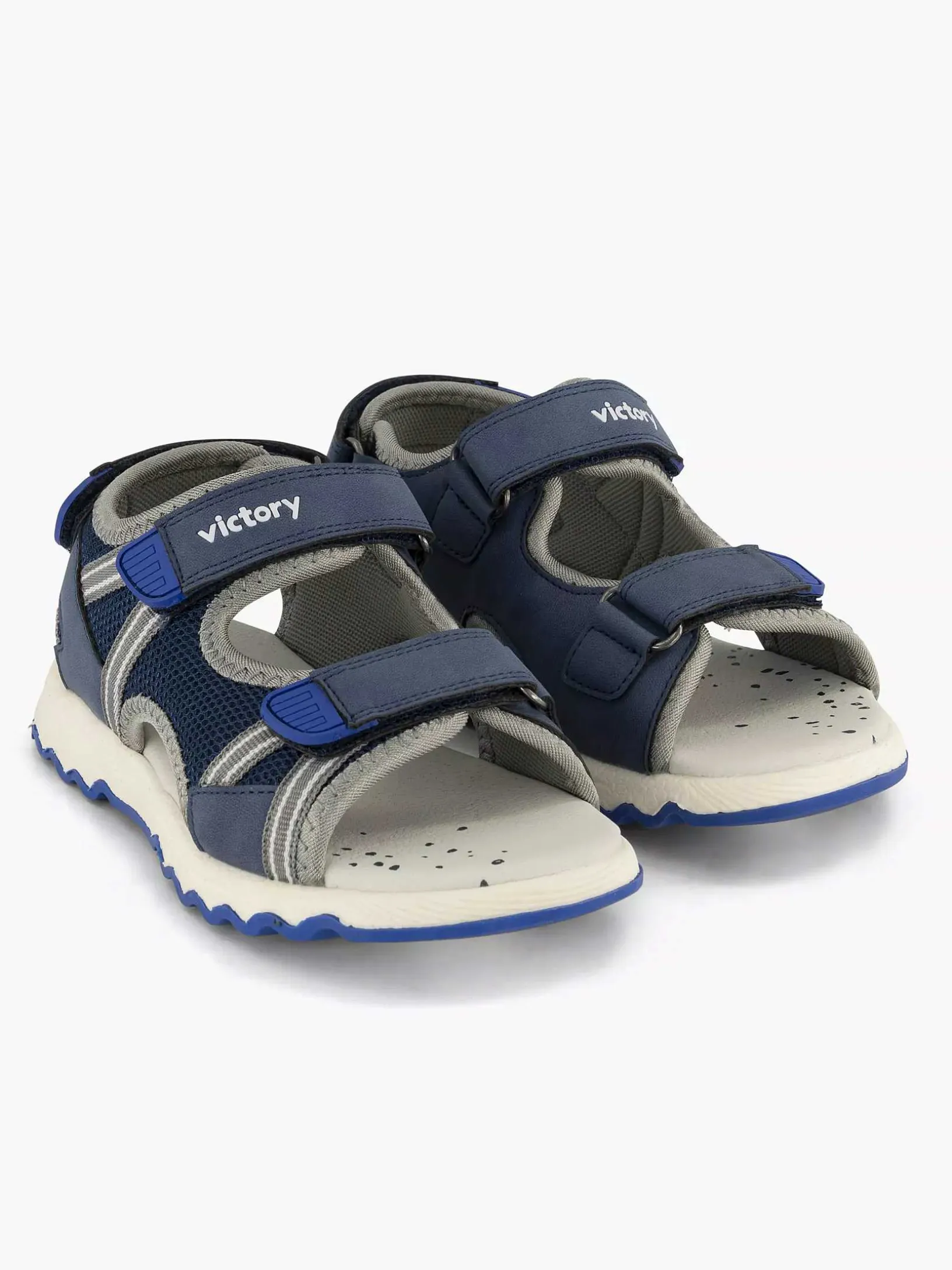 Blauwe Sandaal