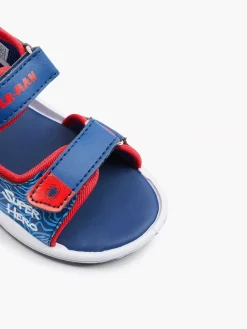 Blauwe Sandaal Spiderman