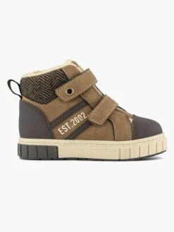 Bruine Hoge Sneaker