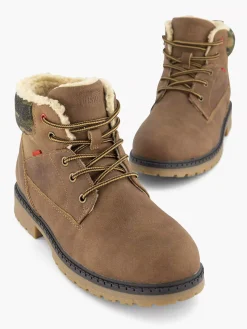 Bruine Veterboot Gevoerd