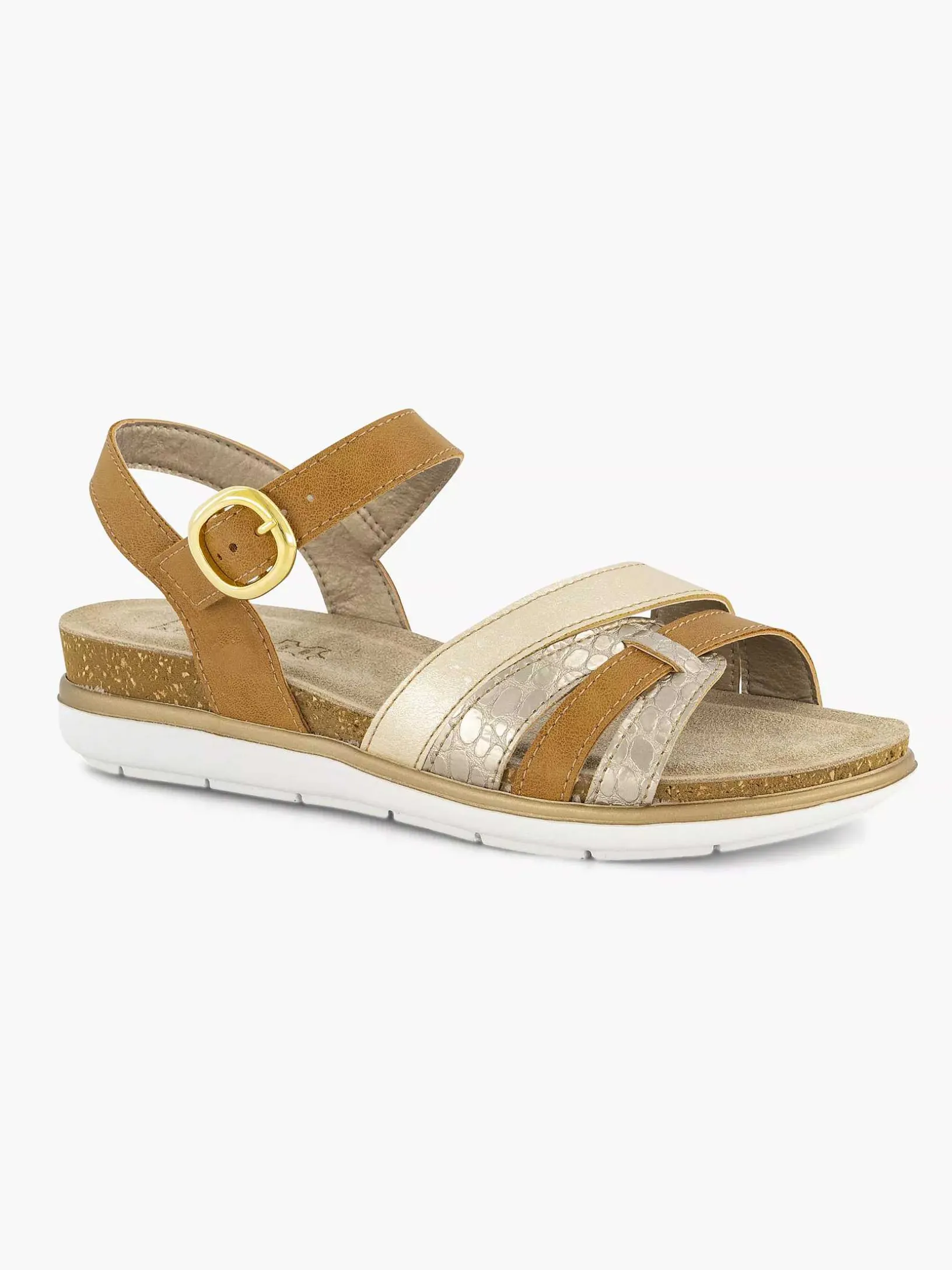 Camel Sandaal Gespsluiting