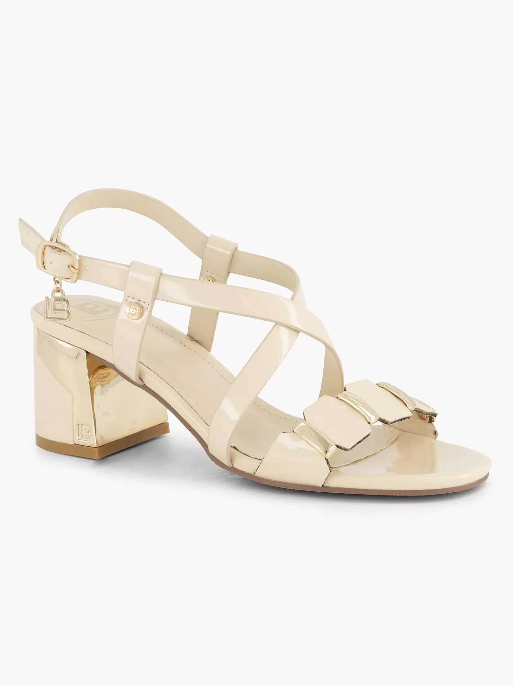 Creme Sandalette