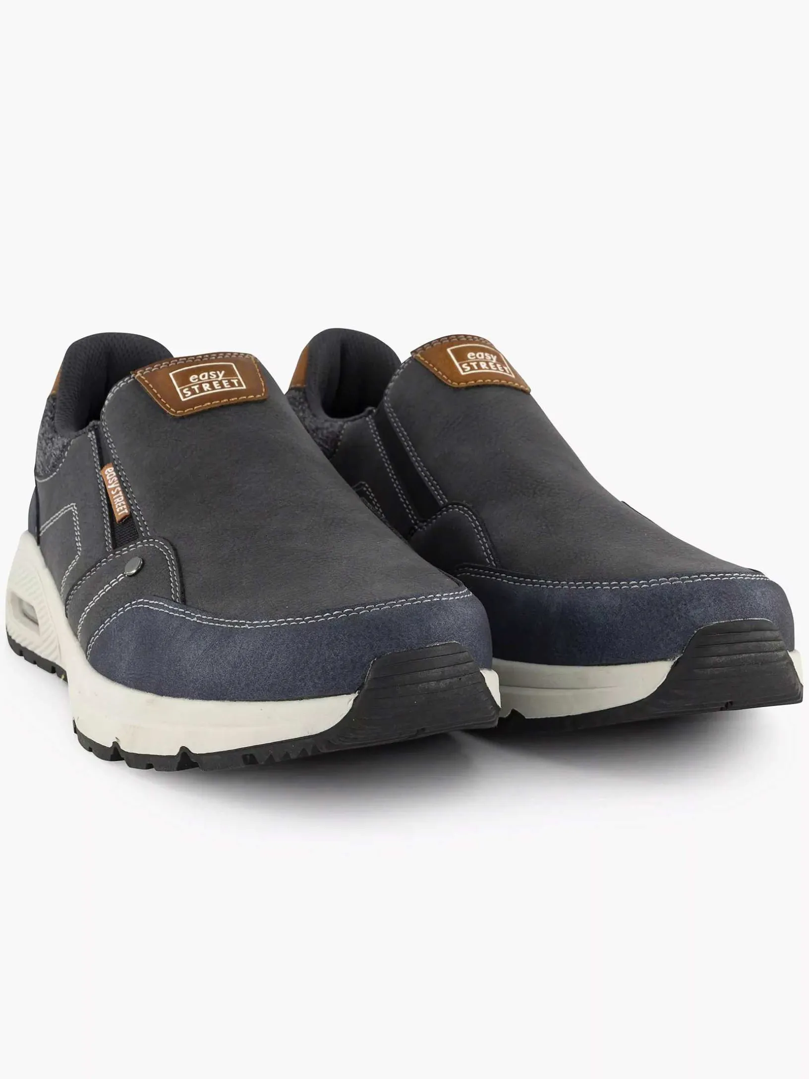 Donkerblauwe Comfort Instapper