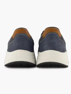 Donkerblauwe Comfort Instapper