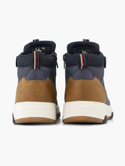 Donkerblauwe Hoge Sneaker