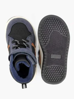 Donkerblauwe Hoge Sneaker