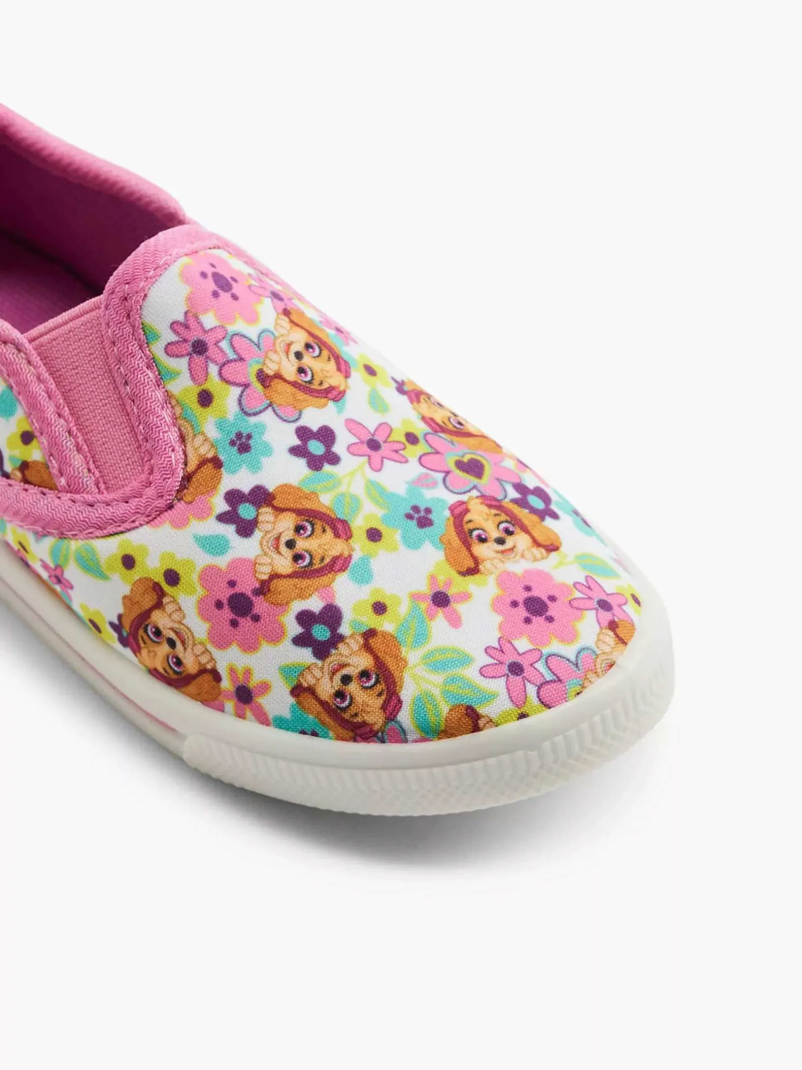 Gekleurde Canvas Instapper Bloemen