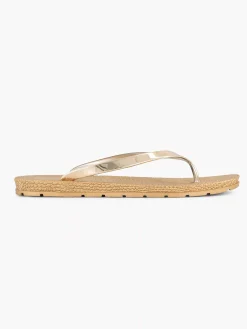 Gouden Teenslipper