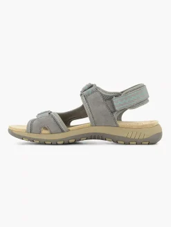 Grijze Comfort Sandaal