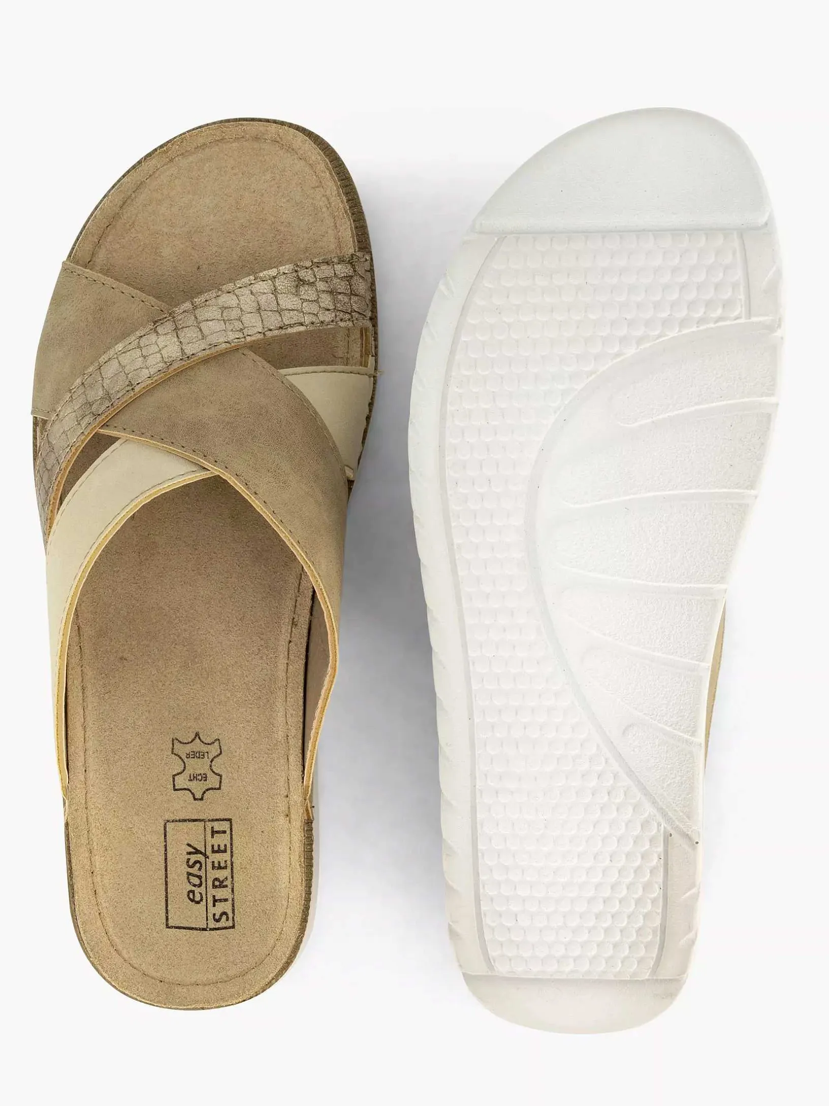 Lichtbruine Comfort Slipper