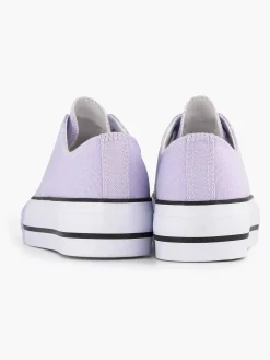 Lila Canvas Sneaker