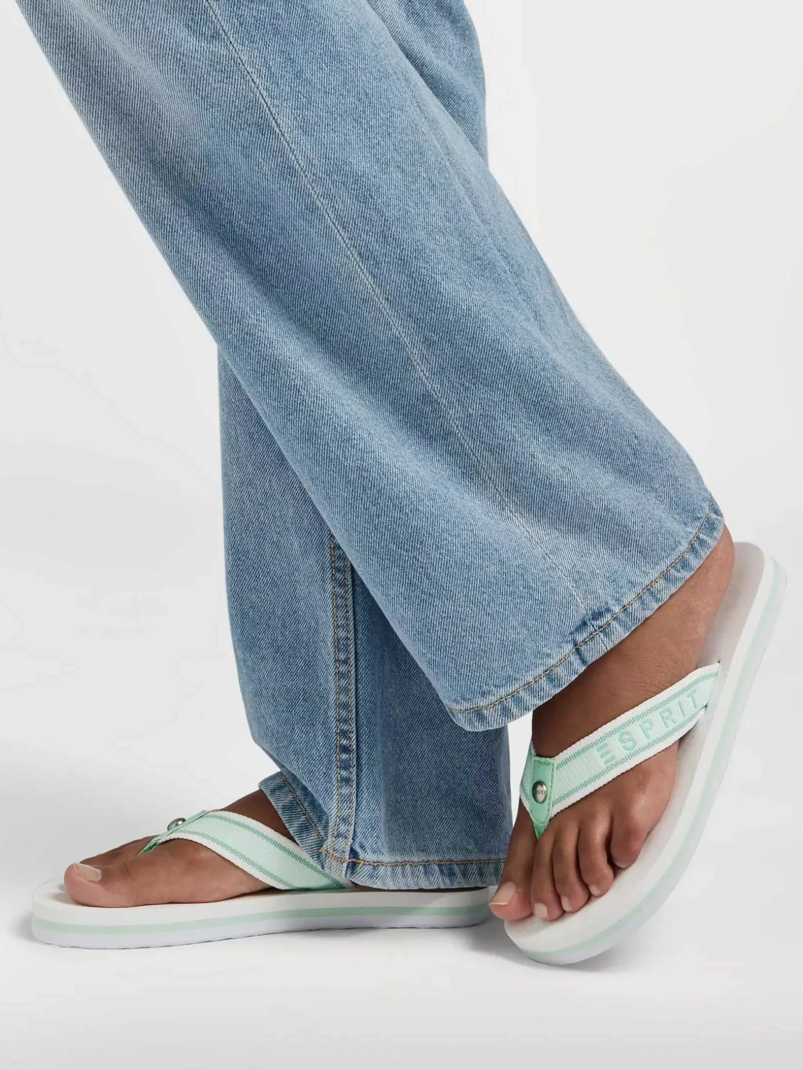 Mintgroene Teenslipper