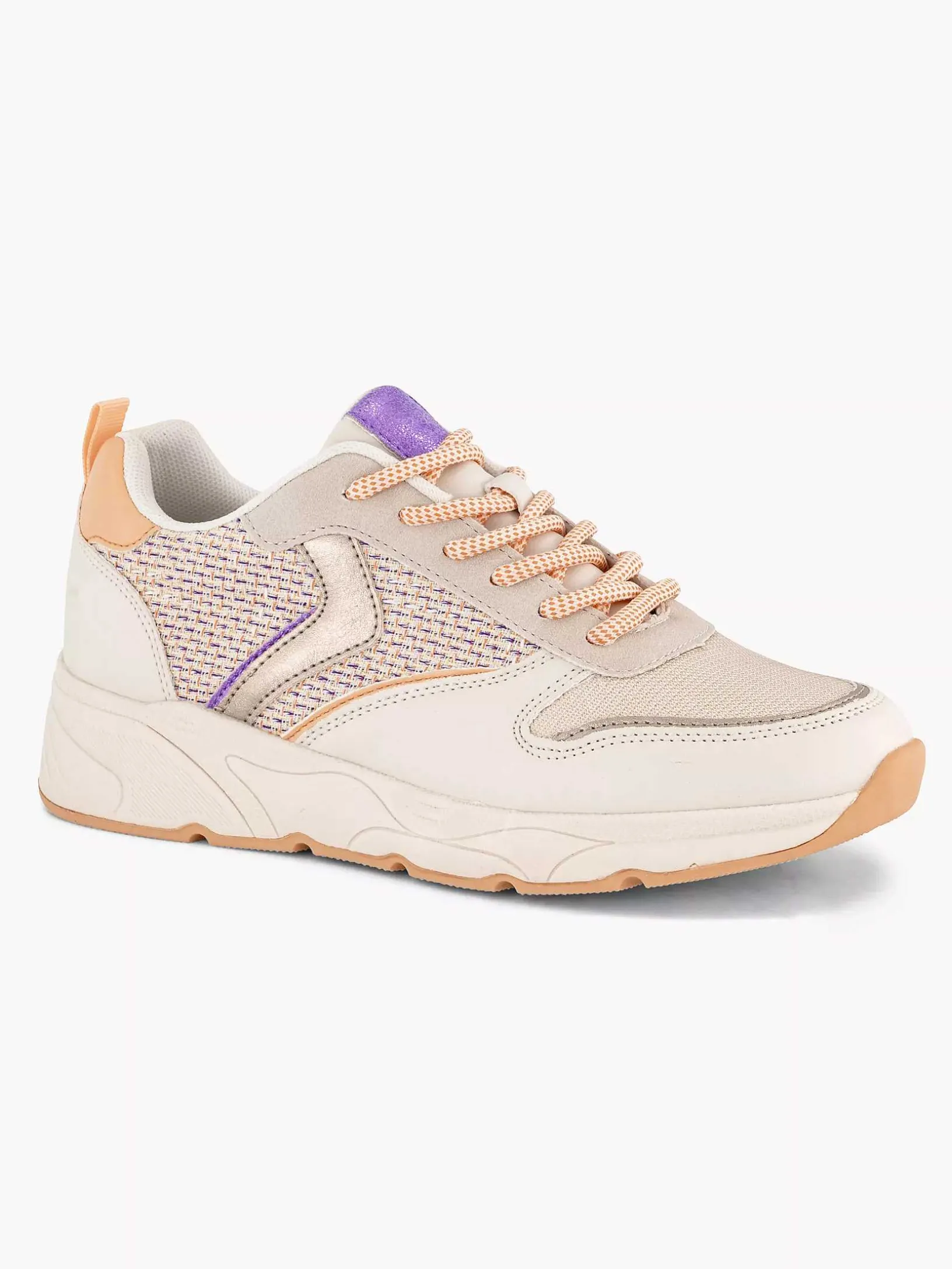 Off White Chunky Sneaker