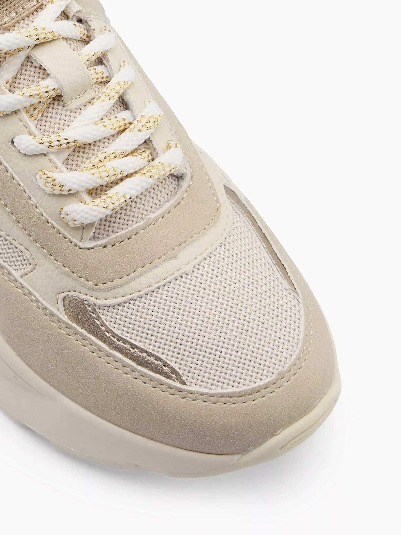Off White Chunky Sneaker