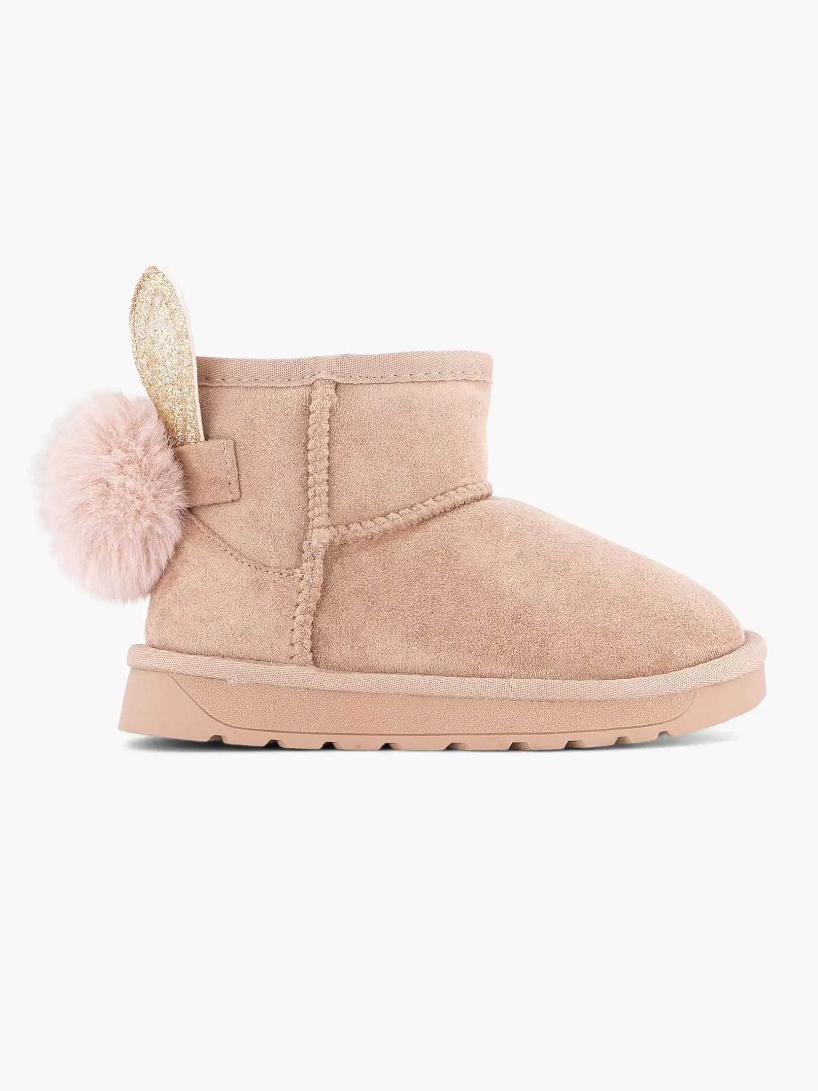Roze Boot Gevoerd Konijn