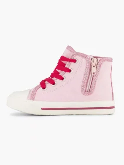 Roze Hoge Sneaker