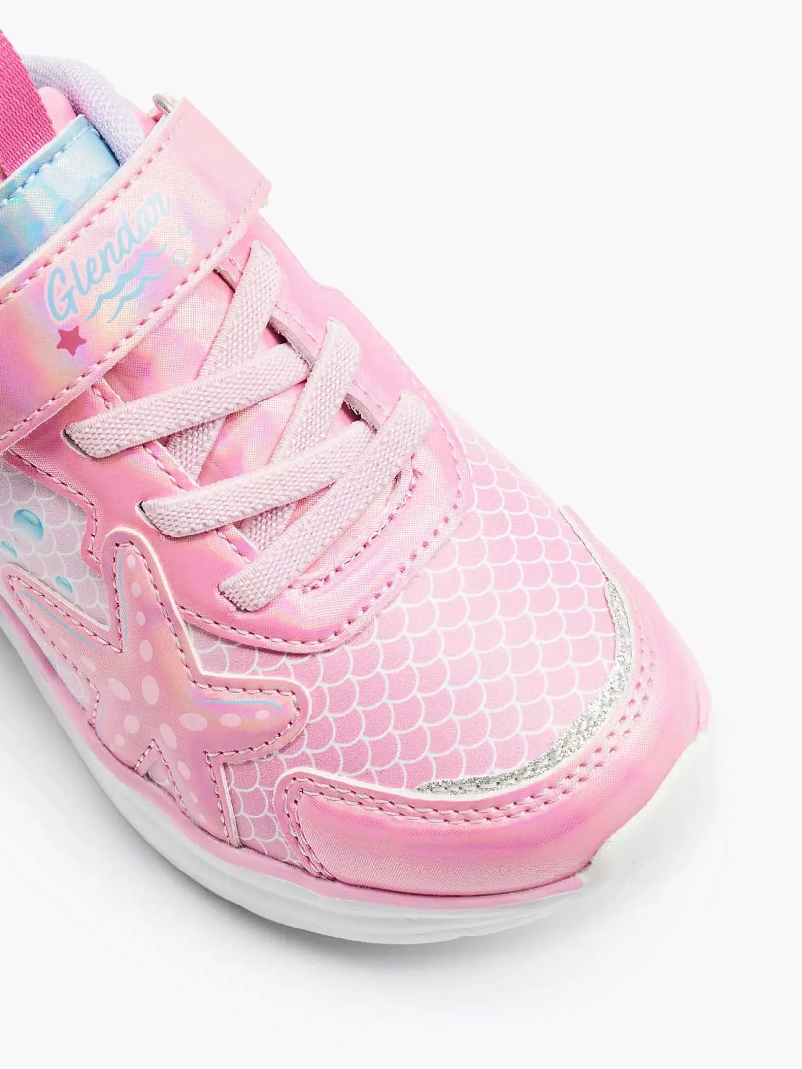 Roze Sneaker Met Lichtjes Zeemeermin
