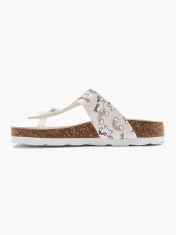 Roze Teenslipper Elastiek
