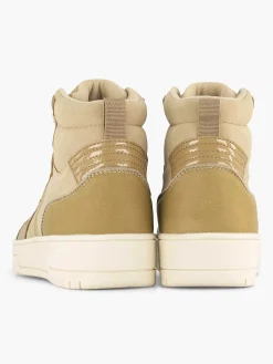 Taupe Hoge Sneaker