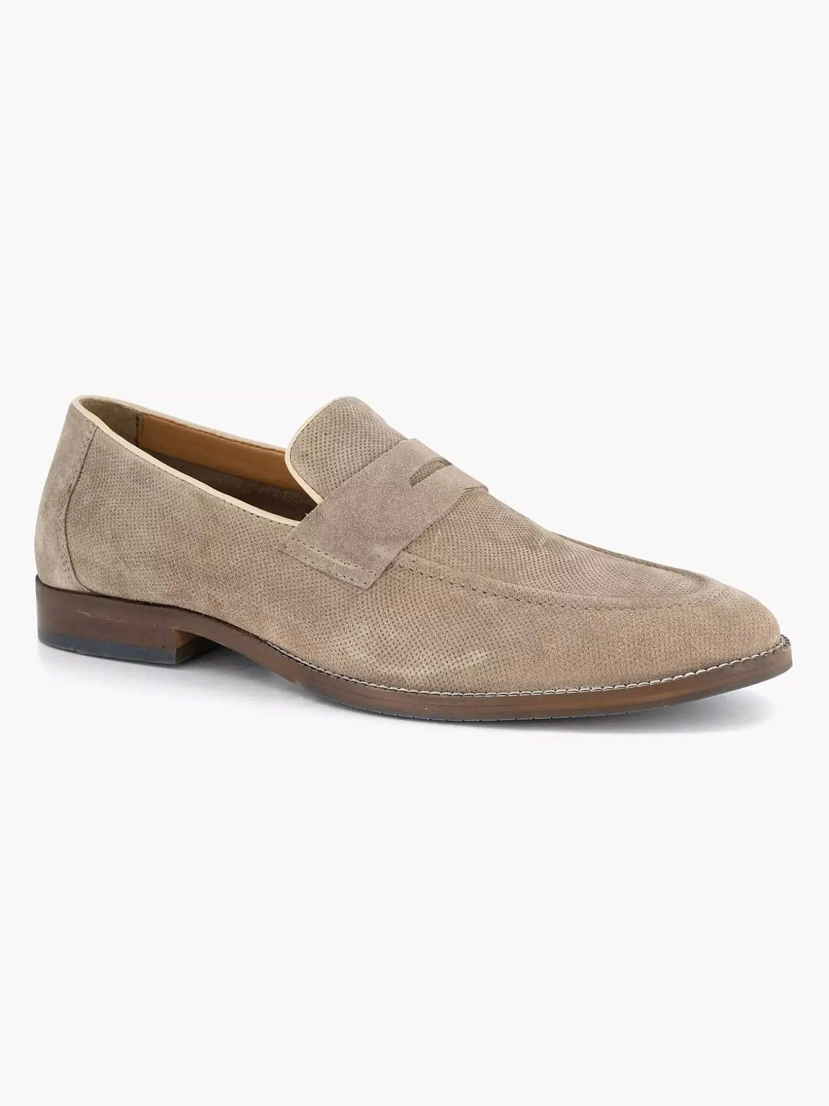 Taupe Suede Instapper