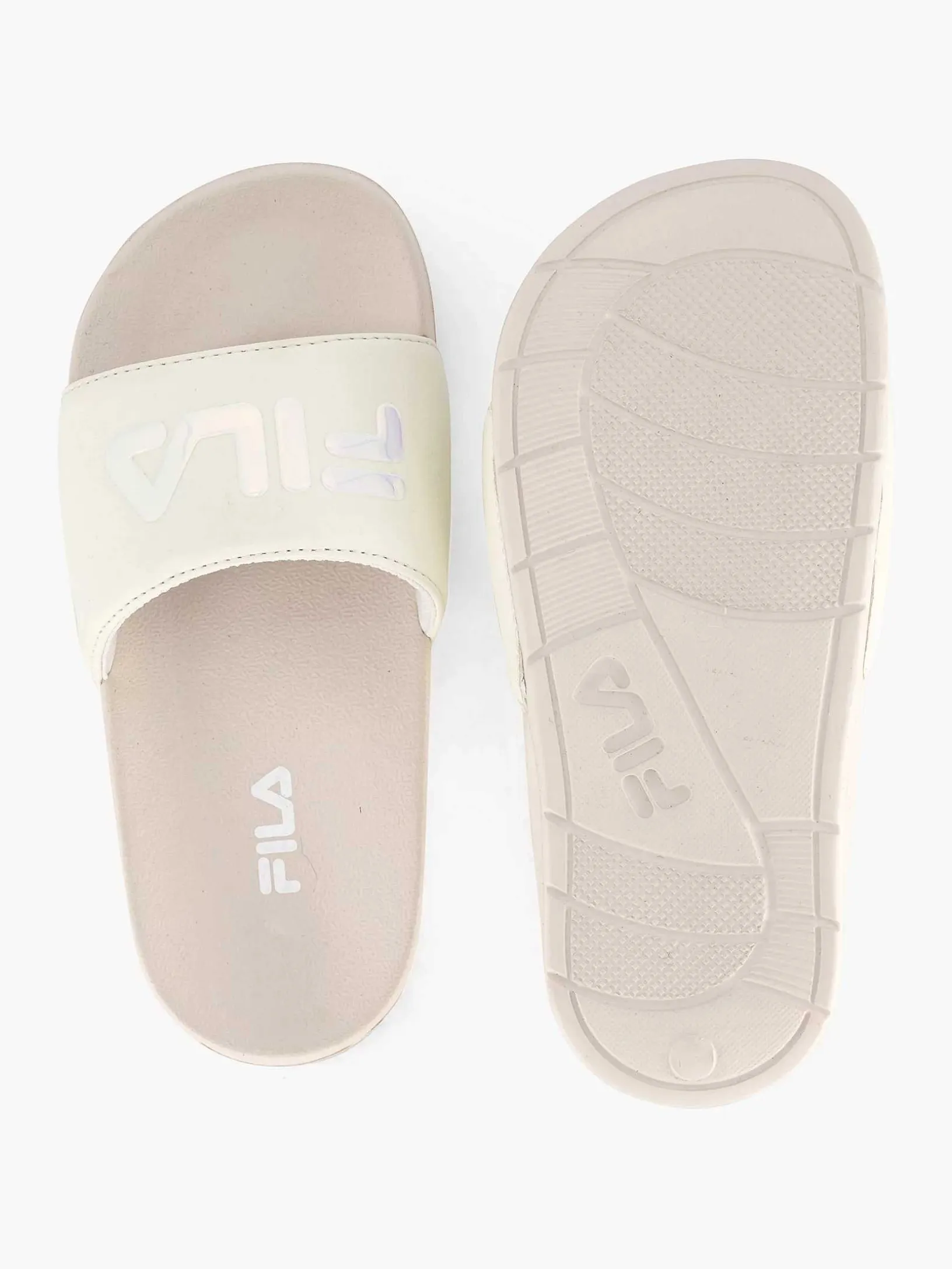 Witte Badslipper