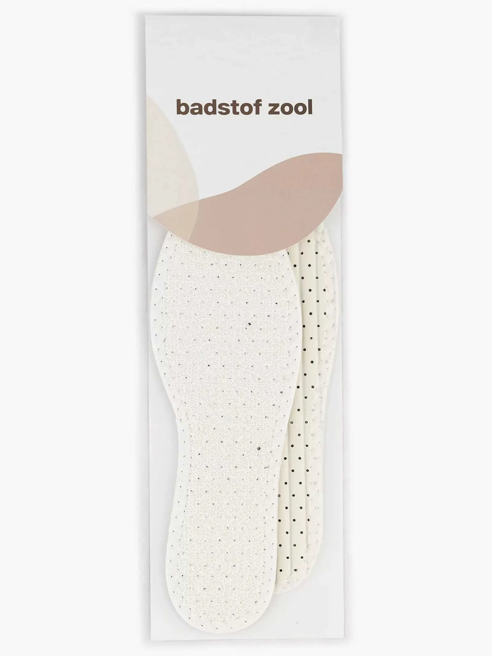 Witte Badstof Zool 33-34