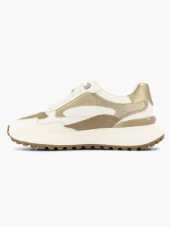 Witte Chunky Sneaker Glitter