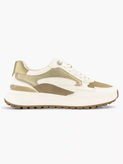 Witte Chunky Sneaker Glitter