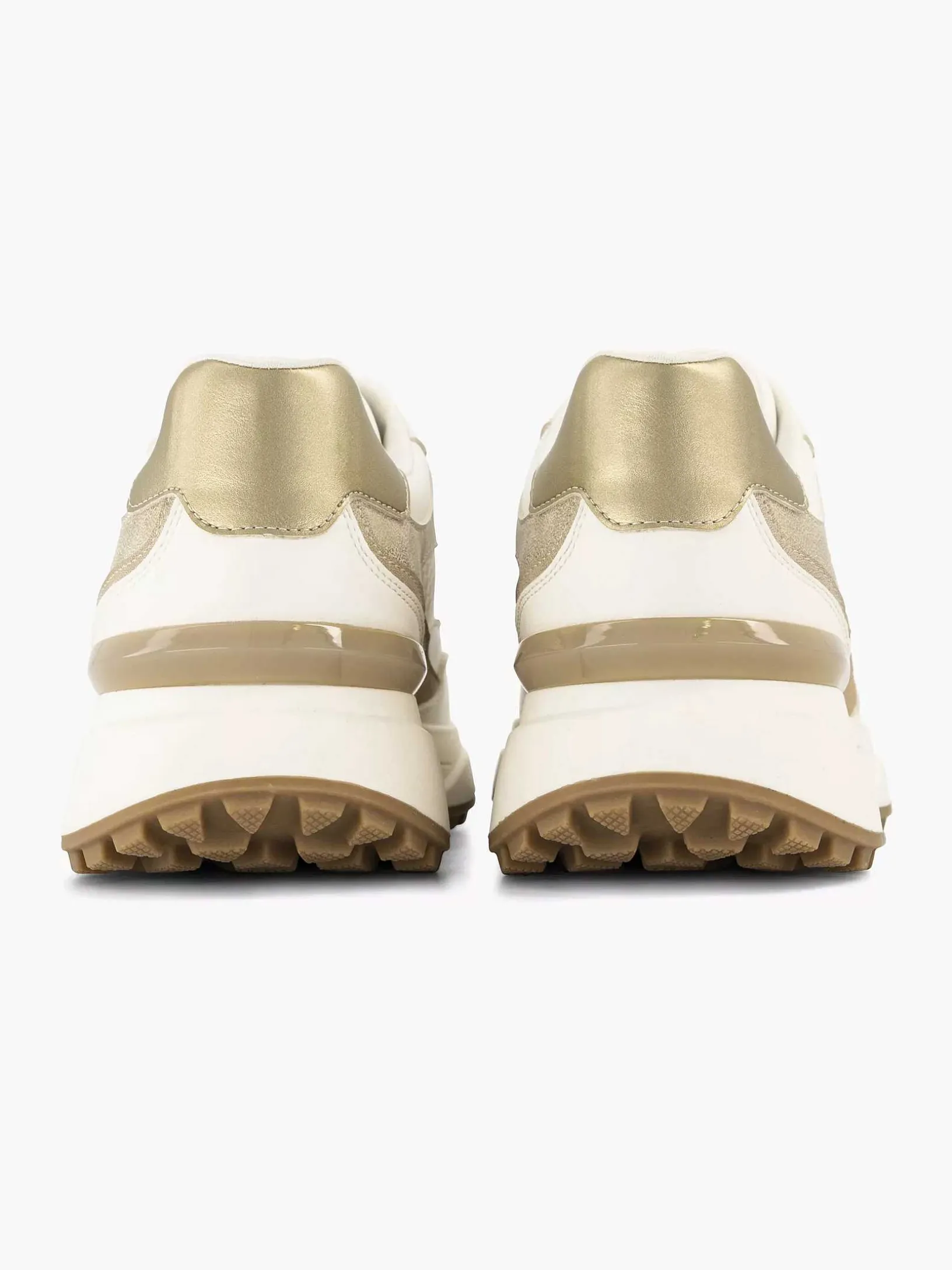 Witte Chunky Sneaker Glitter