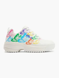 Witte Chunky Sneaker Vlinders