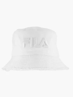 Witte Fila Bucket Hat Mit