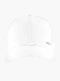 Witte Fila Metall Charm Cap