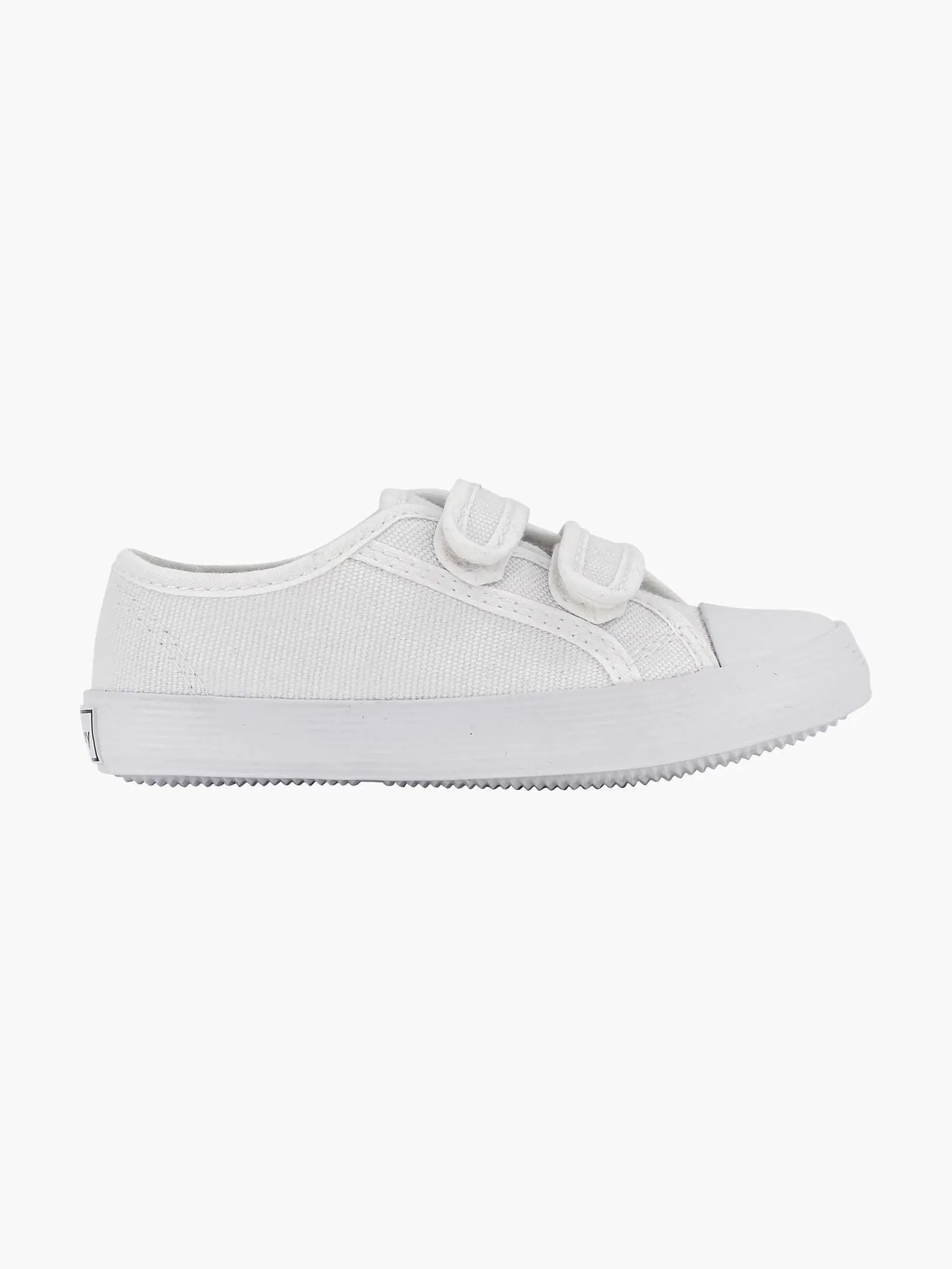 Witte Gymschoen Klittenband