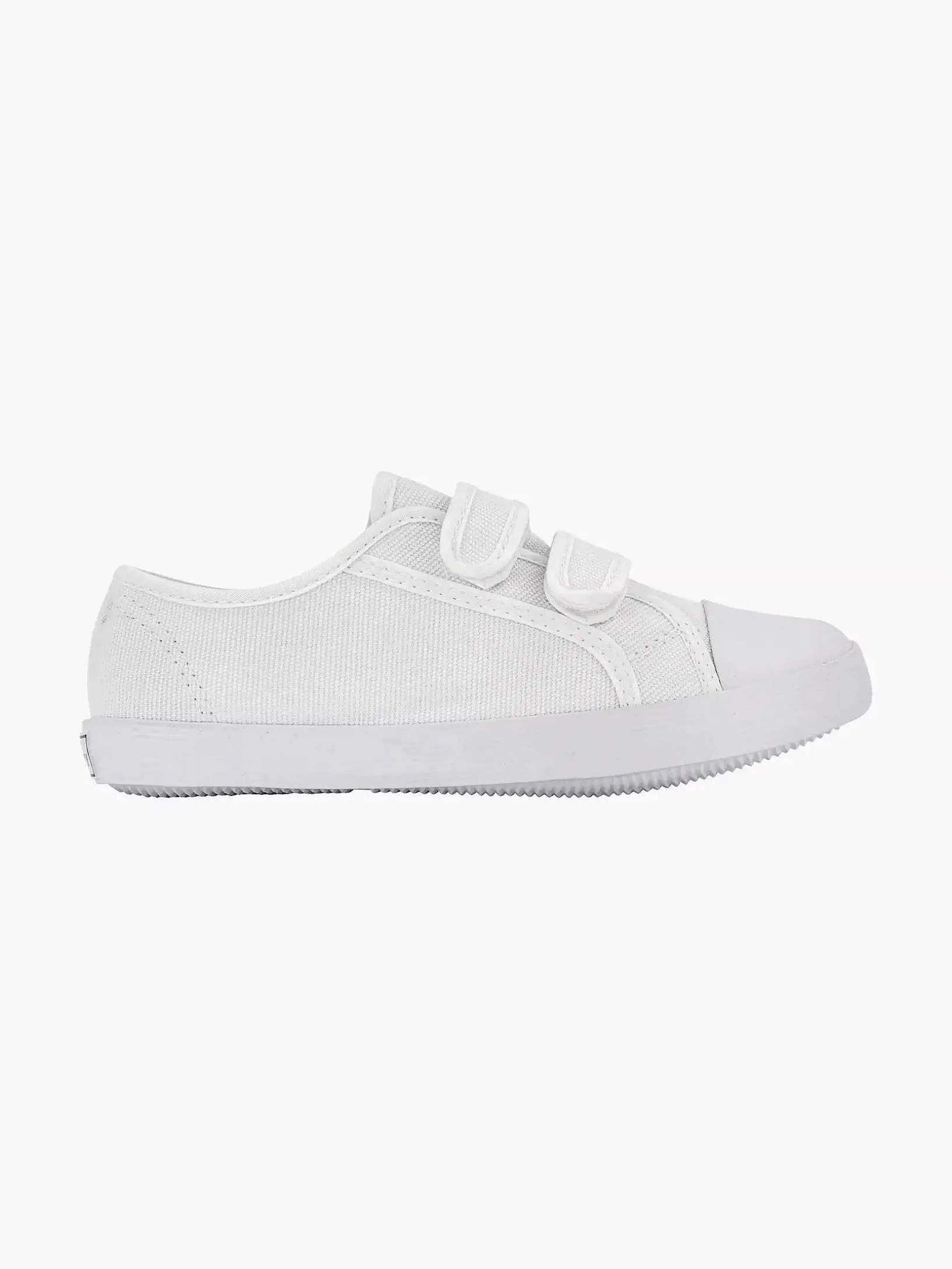 Witte Gymschoen Klittenband
