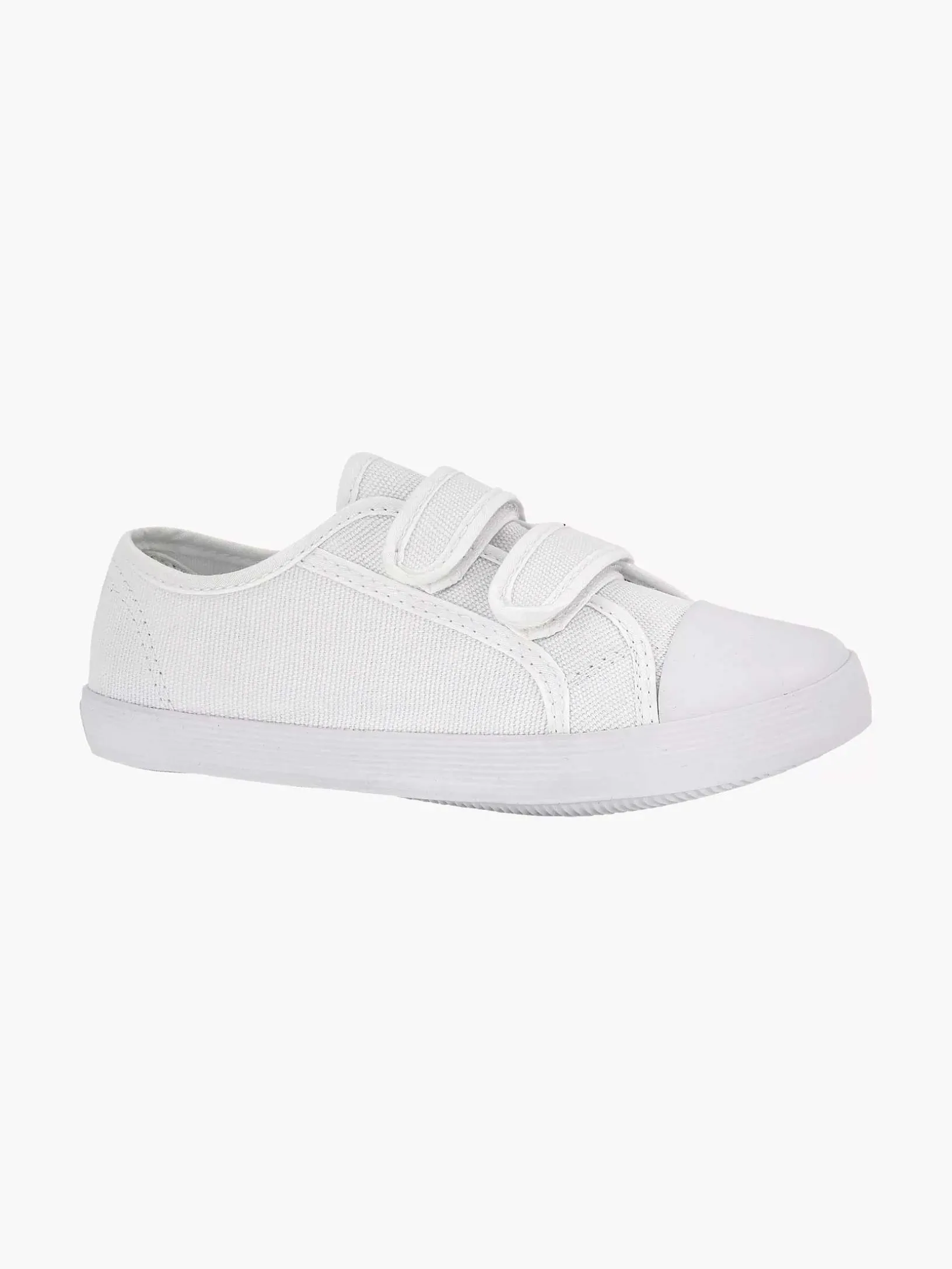 Witte Gymschoen Klittenband