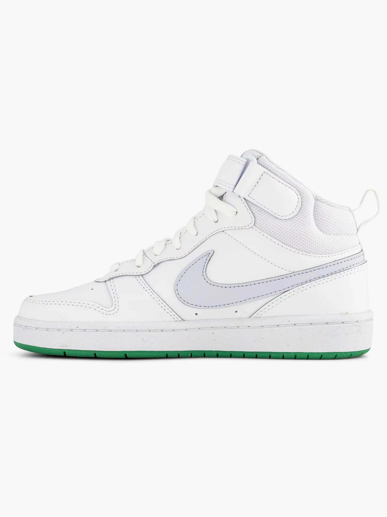 Witte Hoge Sneaker Court Borough Mid 2